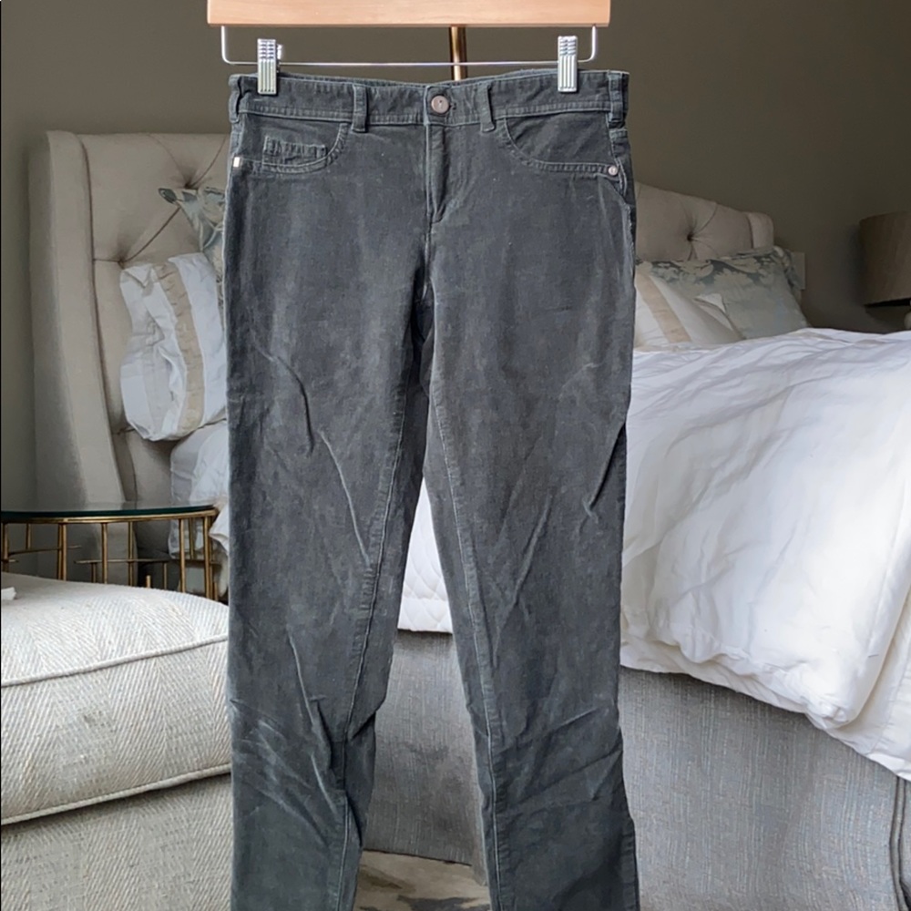 Anthropologie green/gray cords